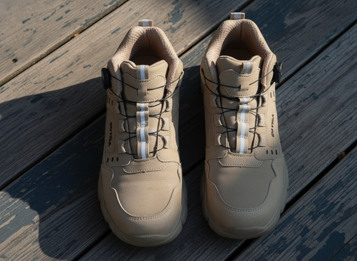 현장과 일상에서 무난한 HONGHAI S-458-2 안전화 디자인 이미지