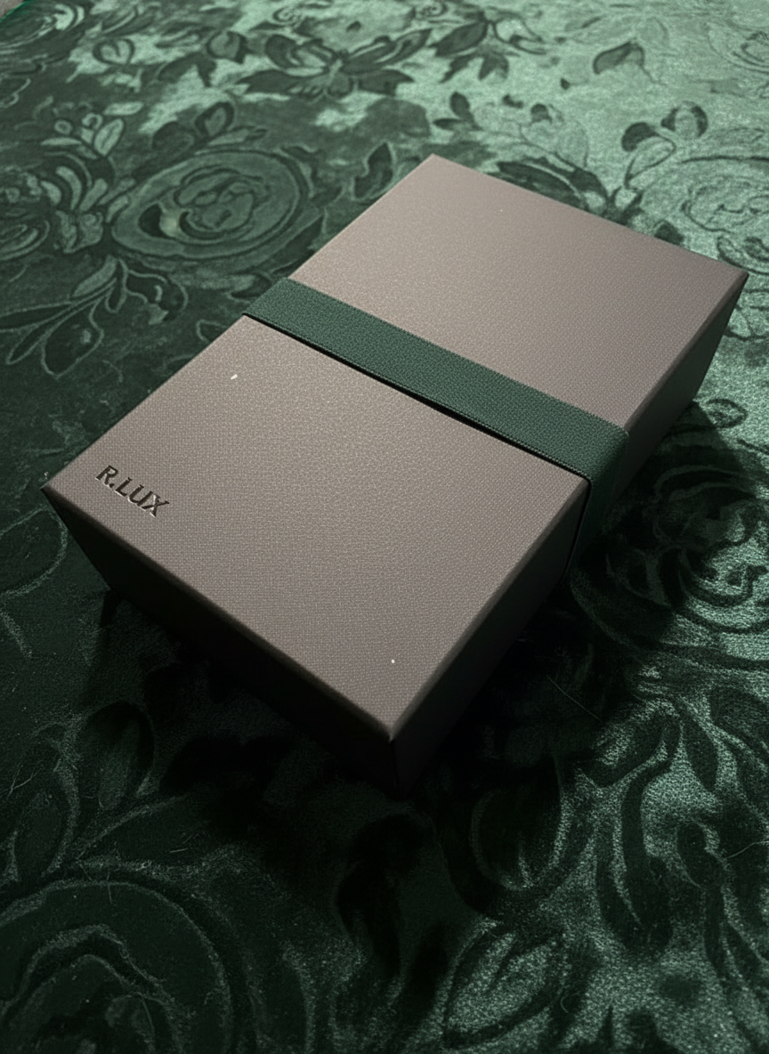 헤라 블랙 쿠션 파운데이션 듀오 제품 이미지 - 검은 케이스와 파우치가 함께 배치된 모습