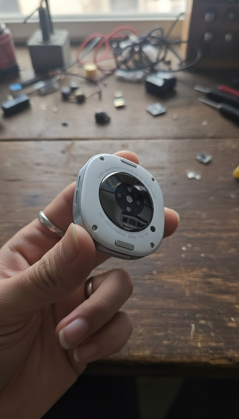 갤럭시워치8 헬스 모니터링(심박수, 산소포화도) 화면 이미지